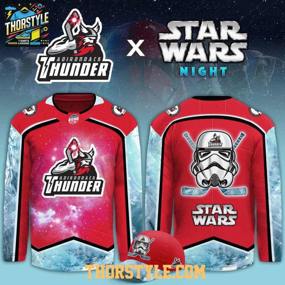 Adirondack Thunder Star Wars Night 2026 Stormtrooper Hockey Jersey