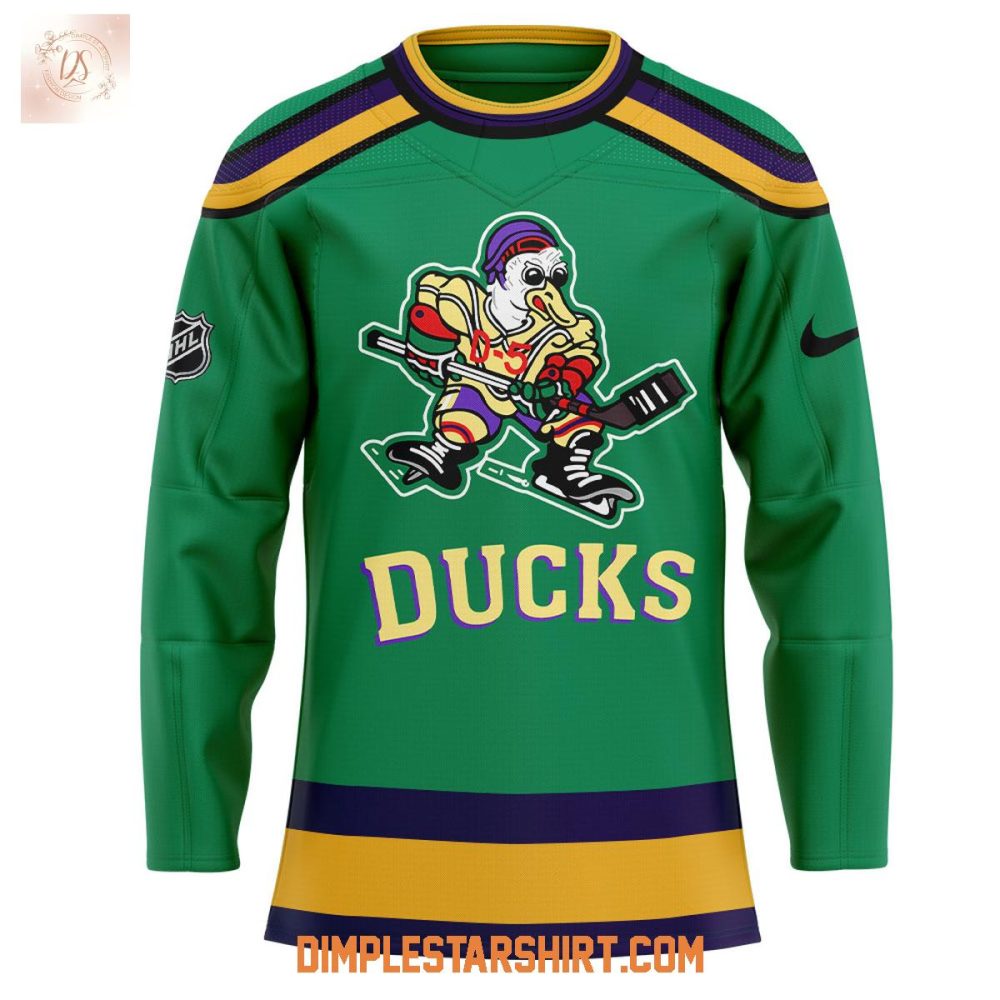 Anaheim Ducks Mighty Ducks Movie Hockey Jersey