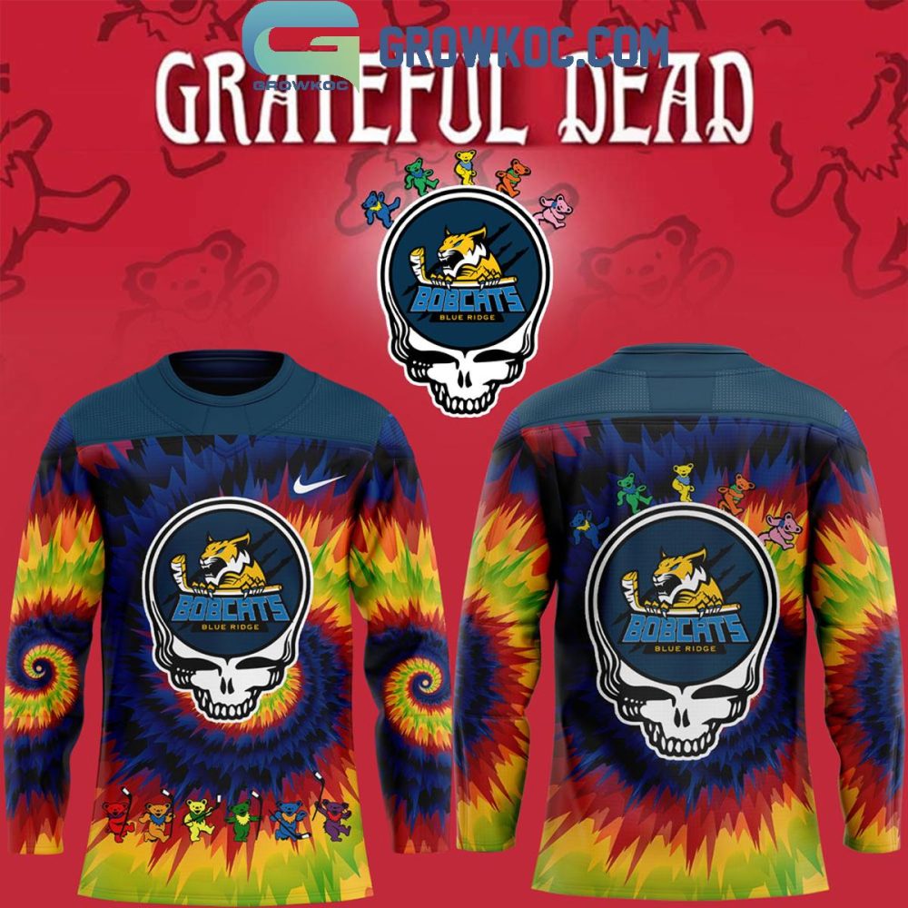 Blue Ridge Bobcats Grateful Dead 2025 Hockey Jersey