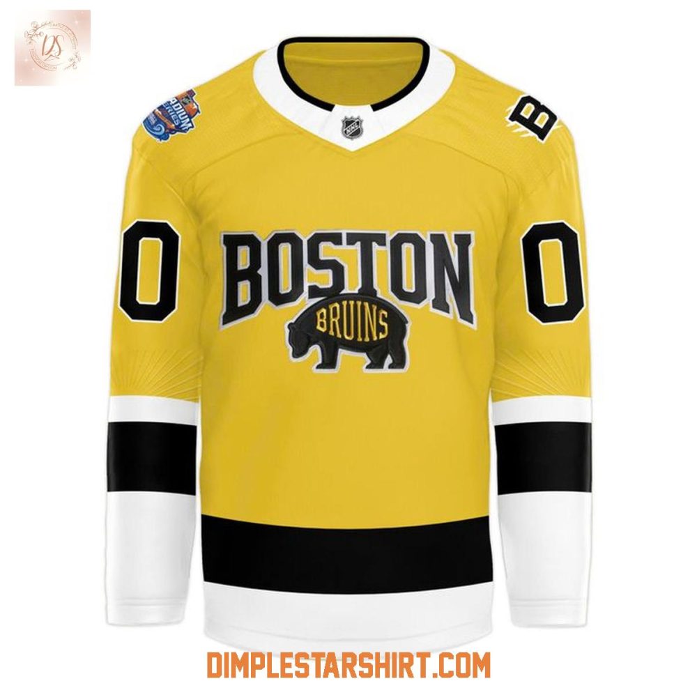 Boston Bruins Stadium Series 2026 Hockey Jersey