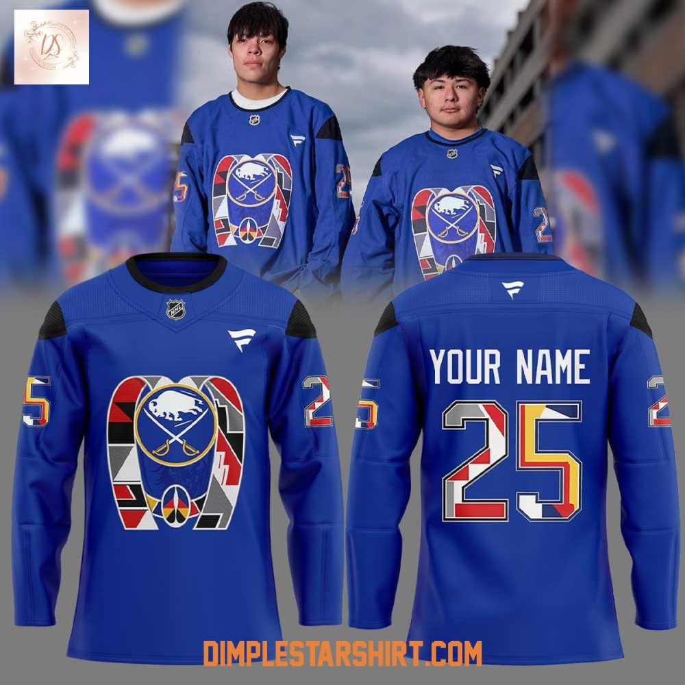 Buffalo Sabres Celebrations Native American Heritage Night 2025 Jersey