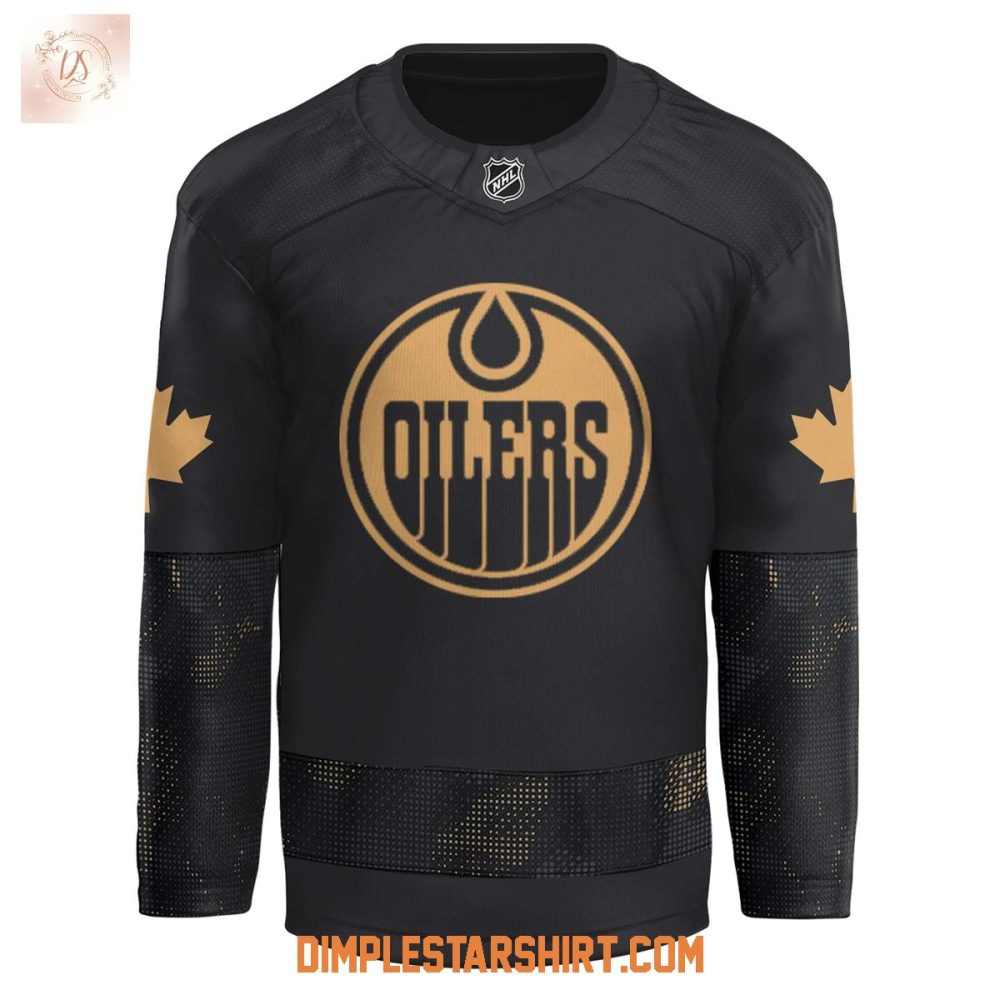 Edmonton Oilers Canadian Forces Appreciation Hockey Jersey