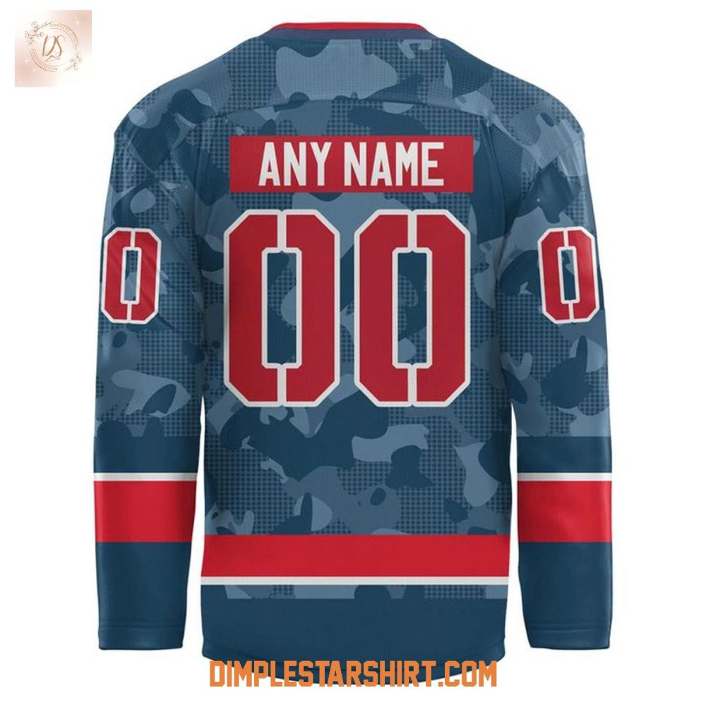Evansville Thunderbolts Military Appreciation Night 2025 Hockey Jersey