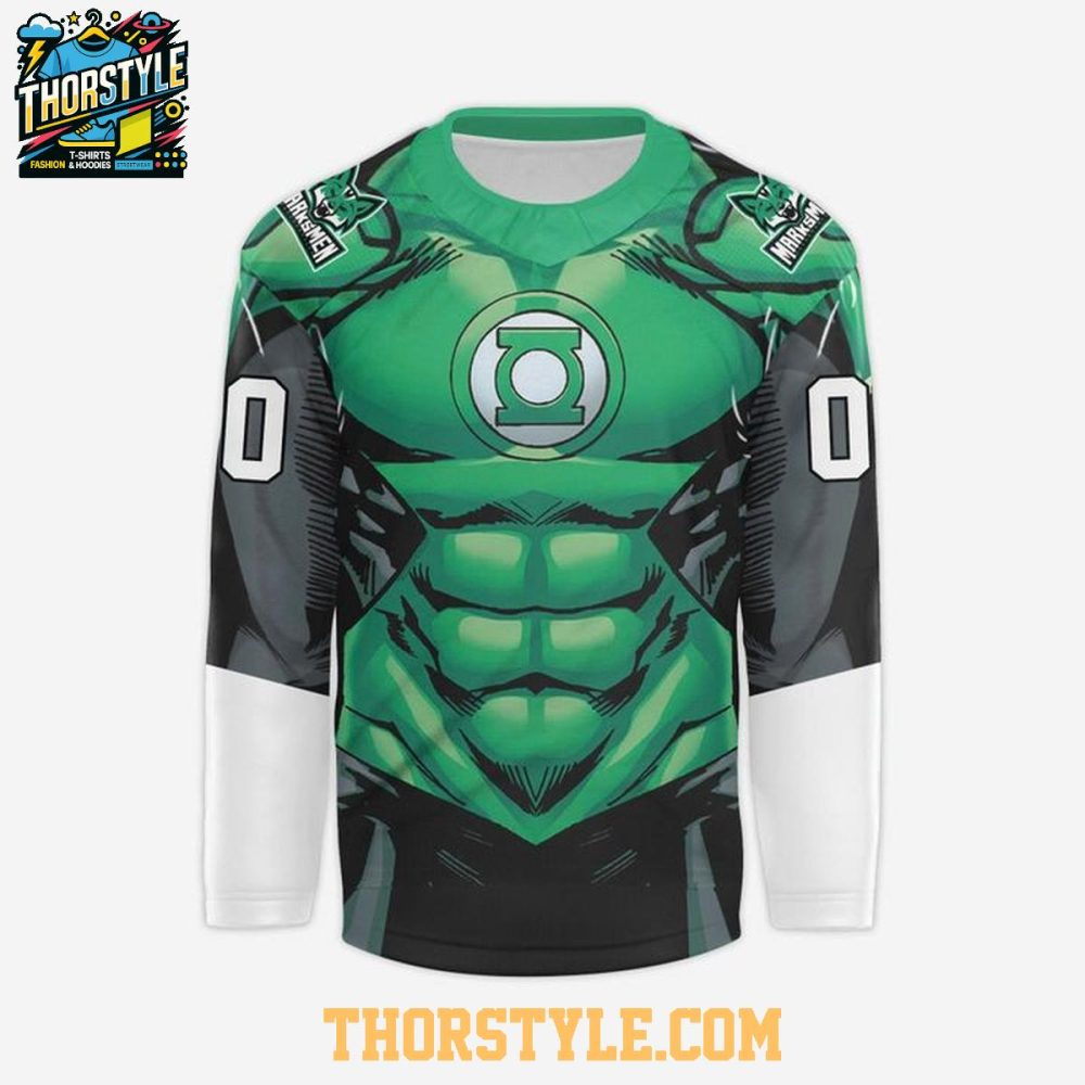 Fayetteville Marksmen Heroes Night Hulk 2026 Personalized Hockey Jersey