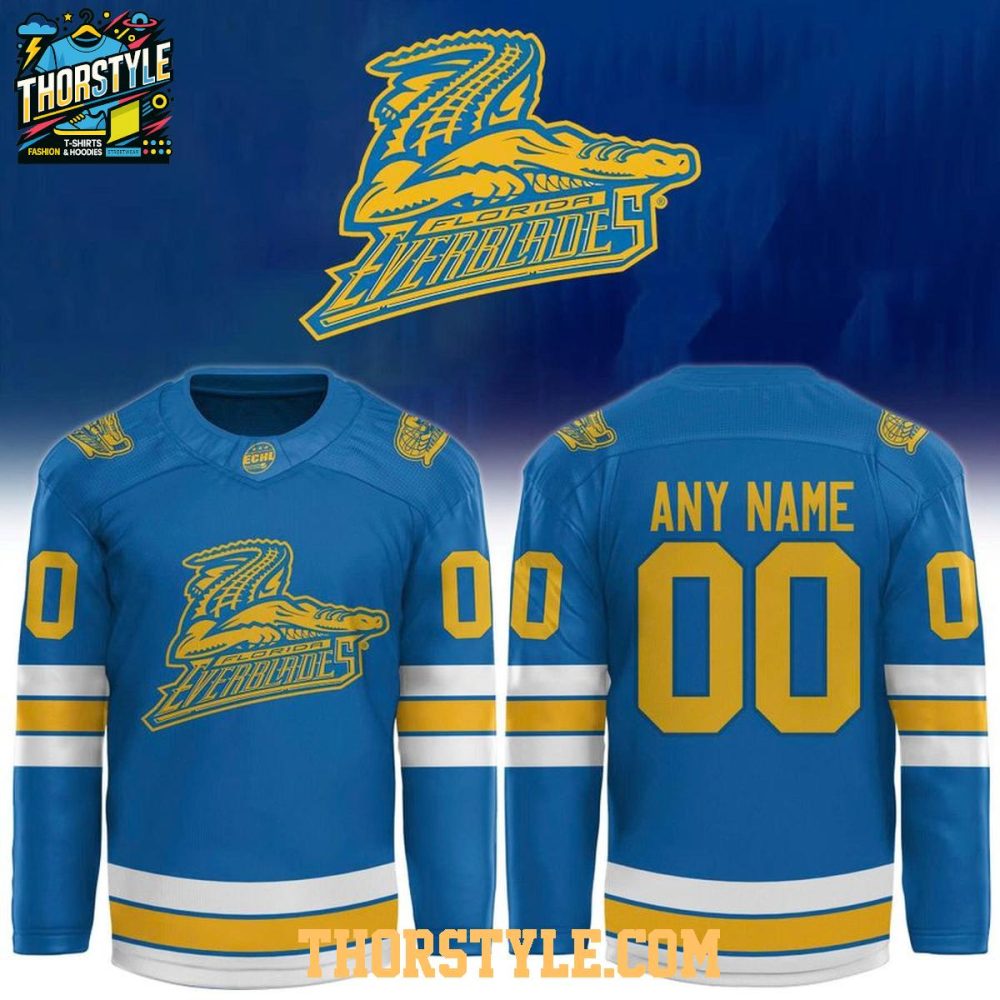 Florida Everblades Affiliation Night 2026 Personalized Hockey Jersey