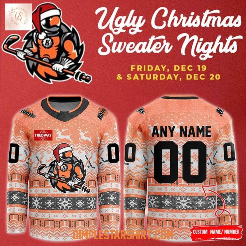 Fort Wayne Komets Ugly Christmas Sweater Nights 2025 Jersey