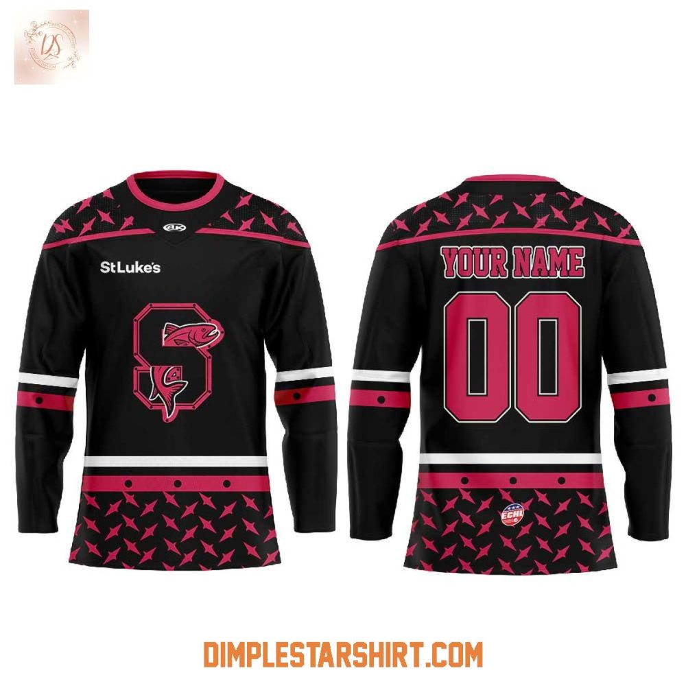 Idaho Steelheads Pink In The Rink 2026 Jersey