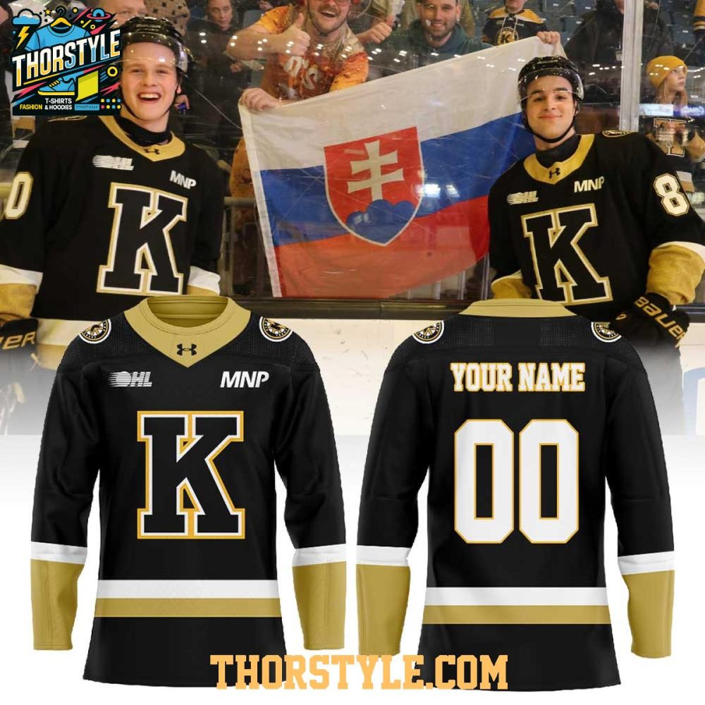 Kingston Frontenacs Our Dark-Colored 2026 Personalized Hockey