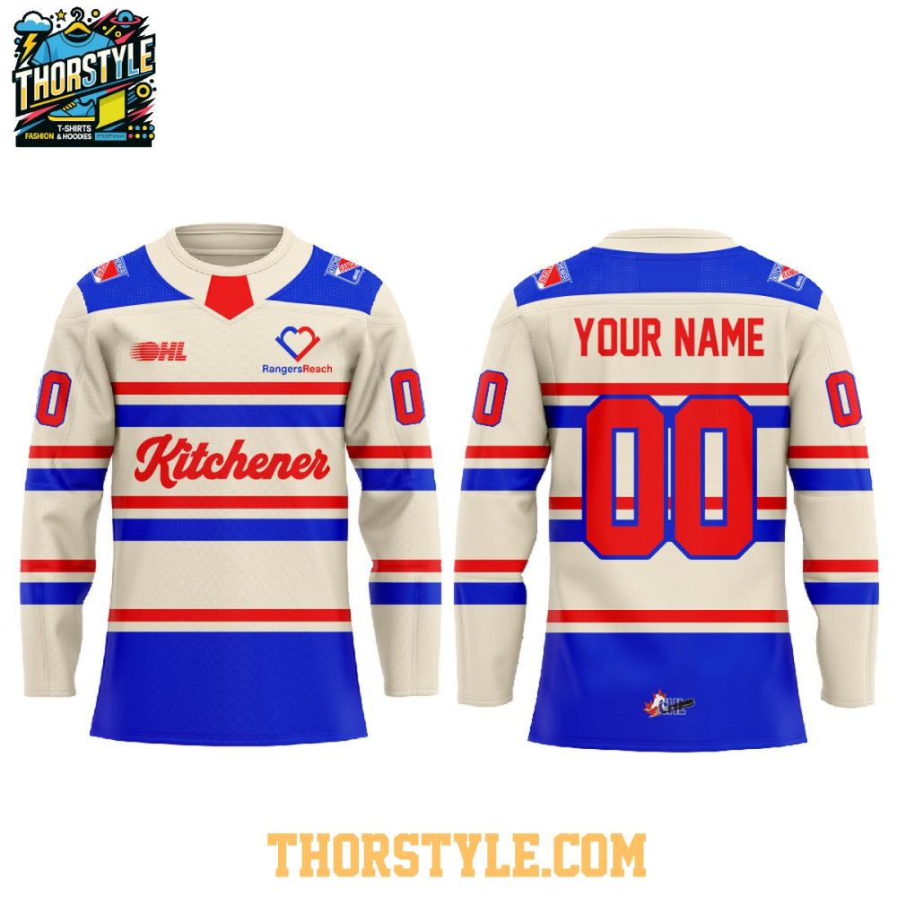 Kitchener Rangers Don Cameron Potato Night 2026 Personalized Hockey Jersey