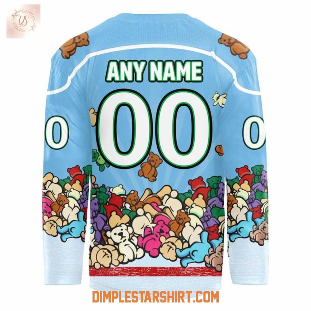 Maine Mariners Our Teddy Bear Toss Tis The Season Jersey