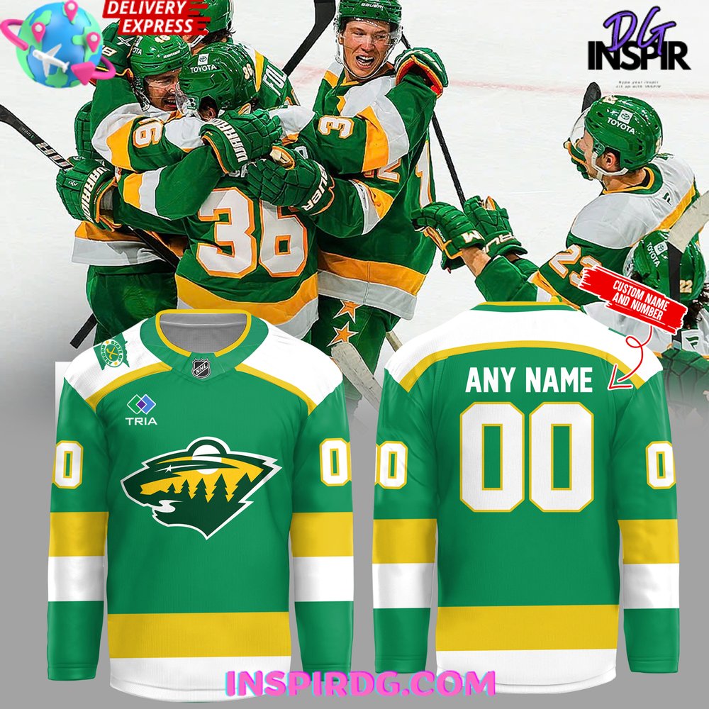 Minnesota Wild Uniform 2024-25 Special Hockey Jersey