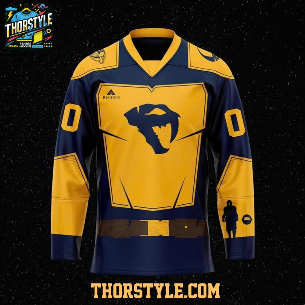 Nashville Predators Star Wars Night Anniversary 2026 Personalized Hockey Jersey