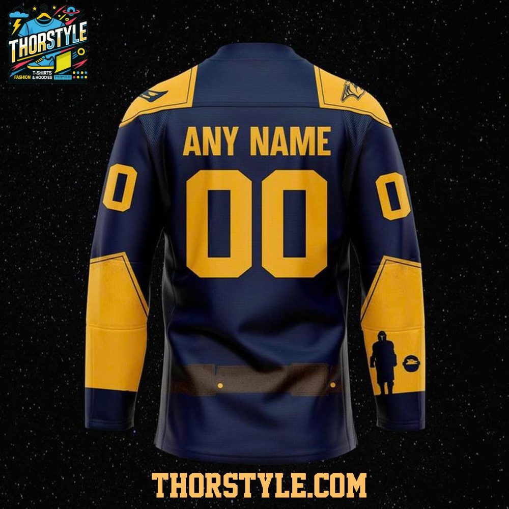 Nashville Predators Star Wars Night Anniversary 2026 Personalized Hockey Jersey