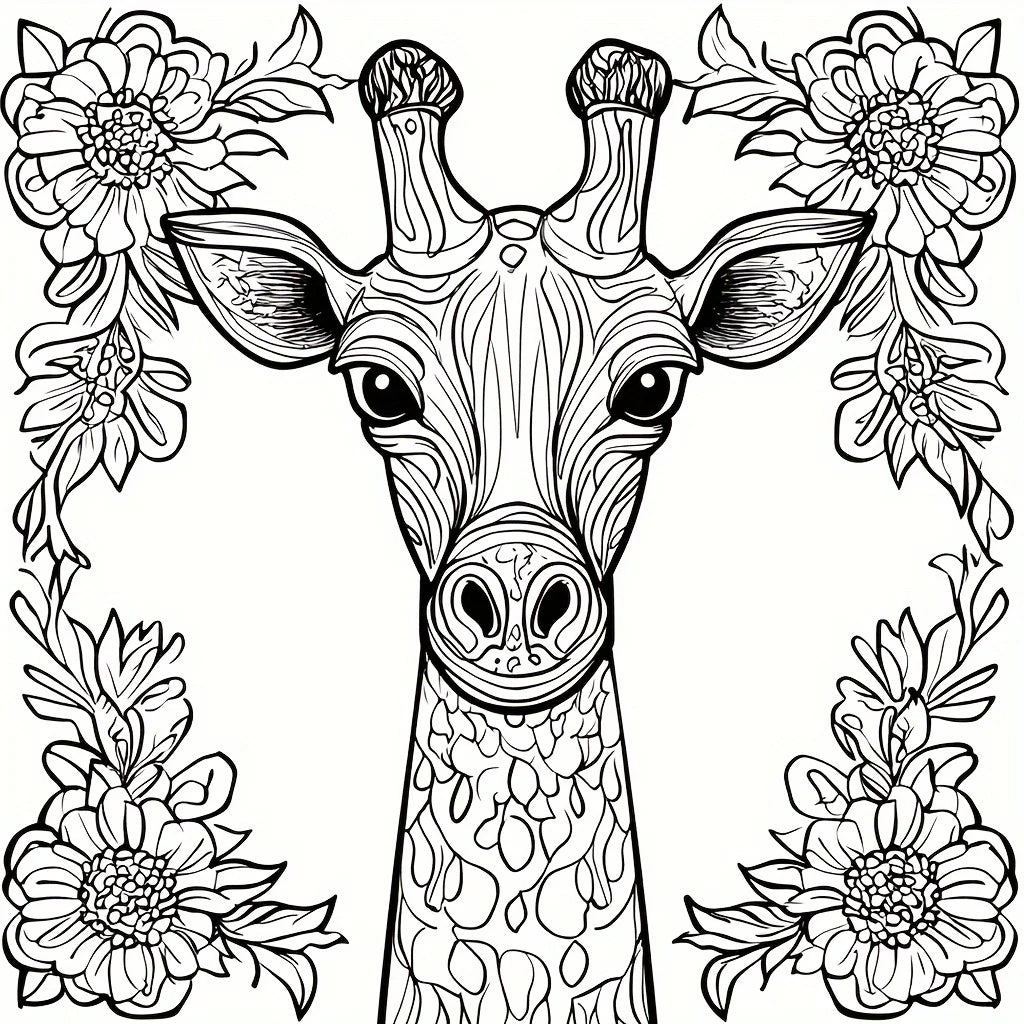 28 Pages Mandala Animals Coloring Book for Adult Stress Reduction | Colouring Book for Stress Relief and Mood Reduction Valentin