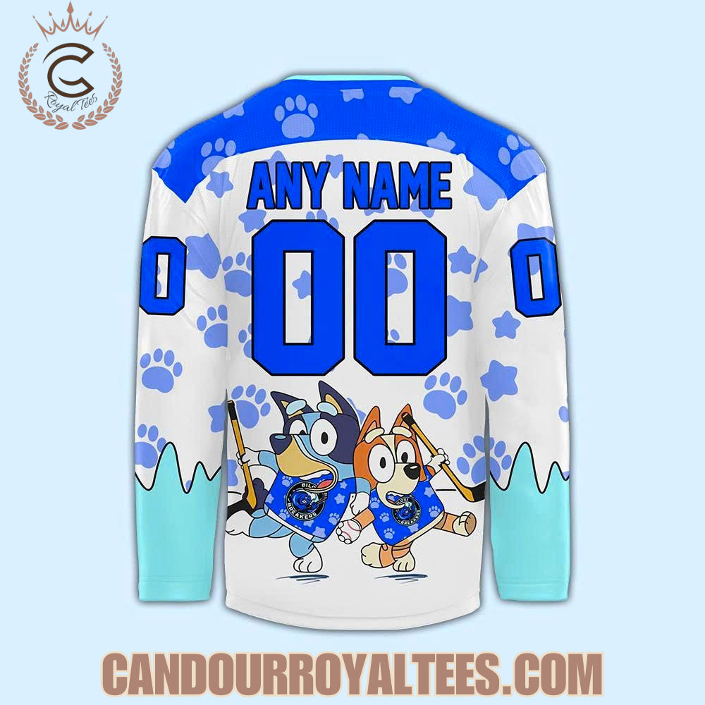 Biloxi Breakers X Bluey Day 2025 Hockey Jersey