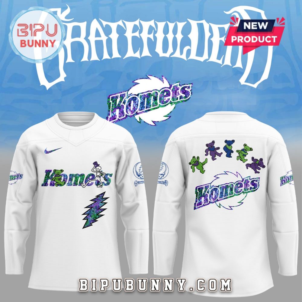 Fort Wayne Komets Grateful Dead Night Hockey Jersey