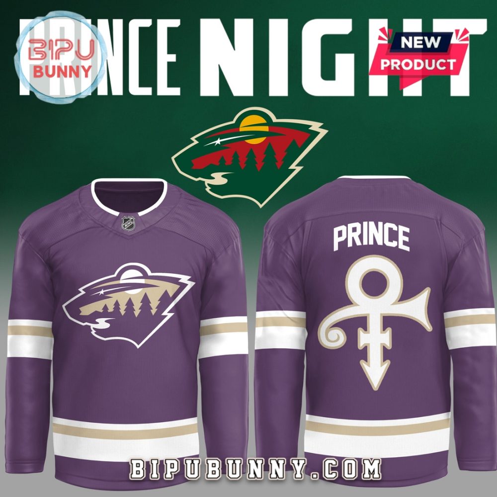 Minnesota Wild Prince Night New Edition Hockey Jersey