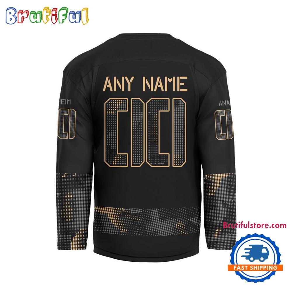 NHL Anaheim Ducks Military Appreciation Design Hockey Jersey