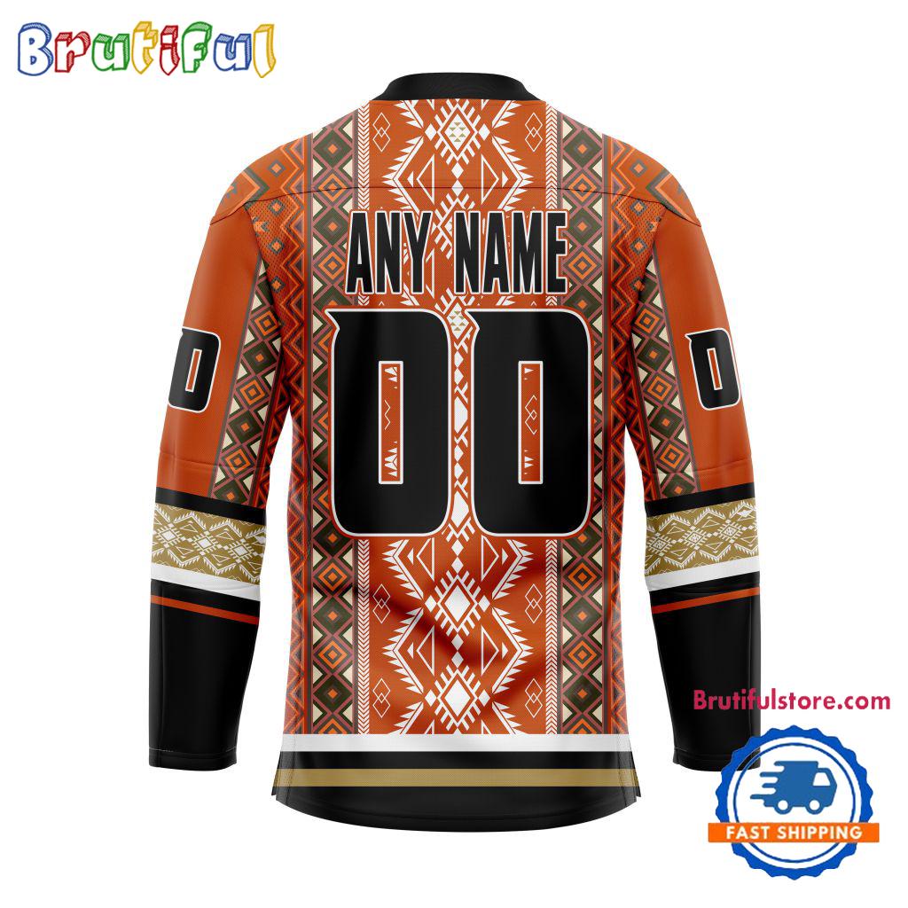 NHL Anaheim Ducks Personalized Native American Hockey Jersey