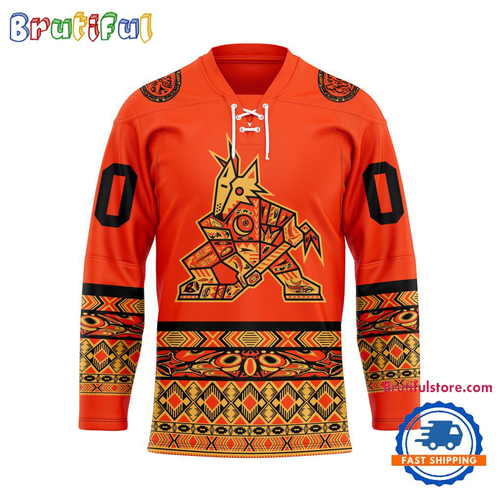 NHL Arizona Coyotes National Day For Truth And Reconciliation Design Hockey Jersey, Sport Jersey Shirt