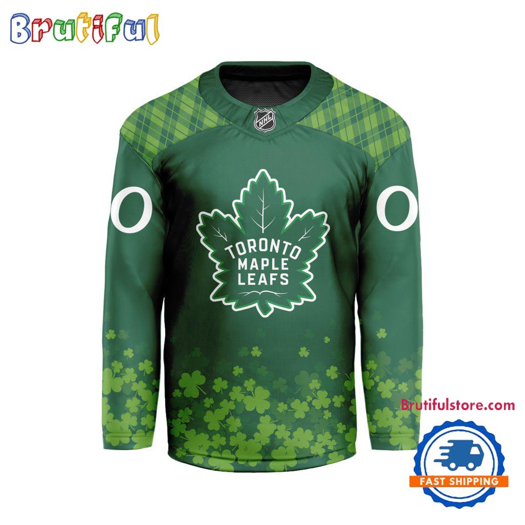 NHL Toronto Maple Leafs St.Patrick's Day New Design Hockey Jersey, NHL Patricks Day Jersey
